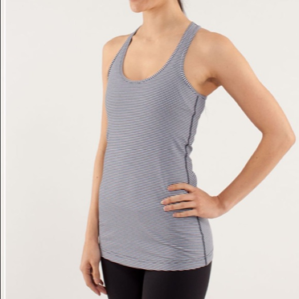 Lululemon top - gingham racer back